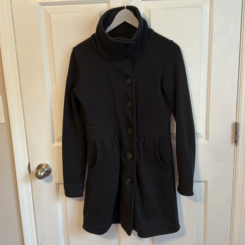 Black Patagonia Better Sweater Coat